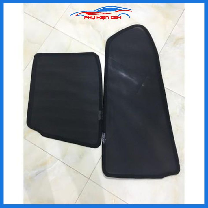 Bộ 4 rèm chắn nắng nam châm Wigo 2018-2019 khung cố định chống tia UV