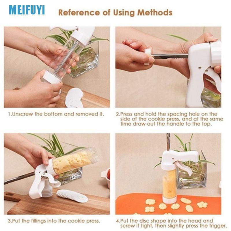 Set 20 Khuôn Nhấn Làm Bánh Quy 439v Tiện Dụng