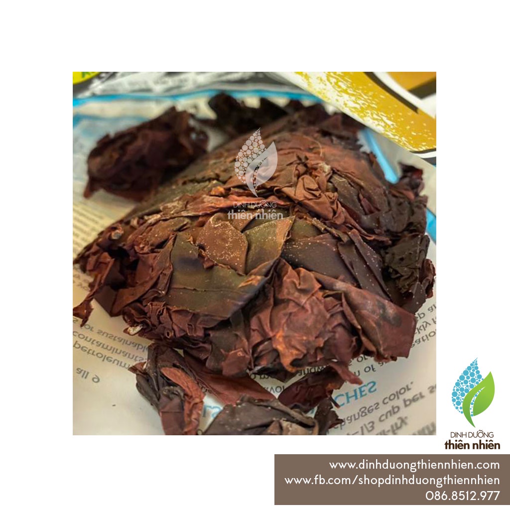 Tảo Biển Hữu Cơ Đại Tây Dương Dulse Maine Coast Organic Dulse, Wild Atlantic Sea Vegetable, 56g