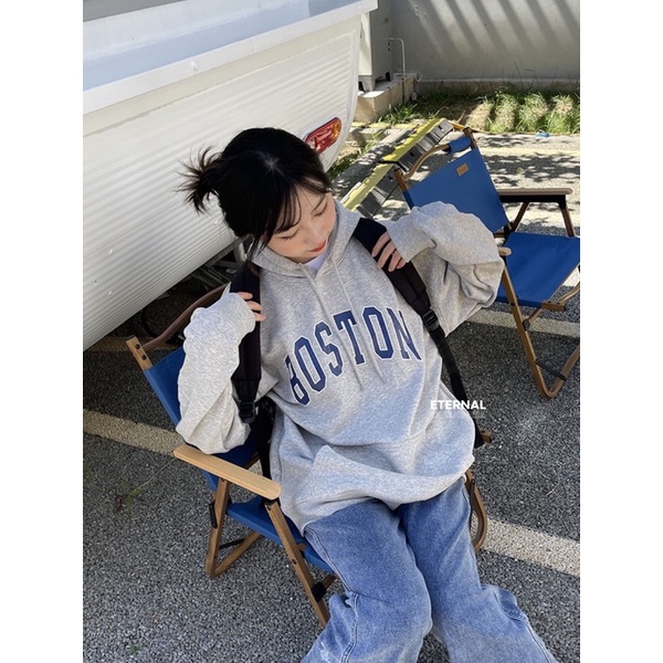 Áo hoodie BOSTON