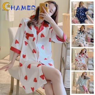 Đầm Ngủ Pijama Mặc Ở Nhà Cho Nữ