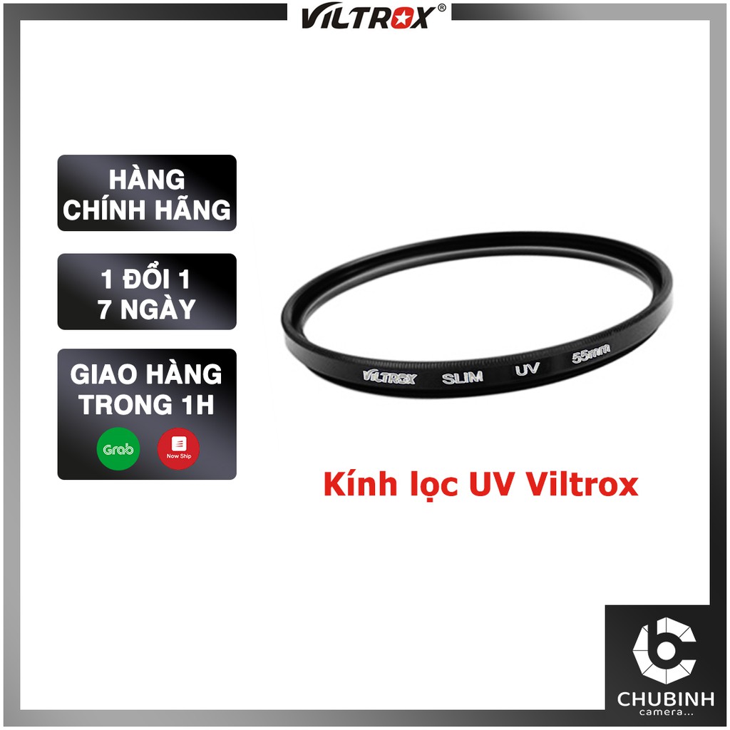 Kính lọc UV Viltrox | Viltrox UV Slim Digital Filter (40.5mm/43mm/52mm/55mm/58mm/62mm/67mm/72mm/77mm)