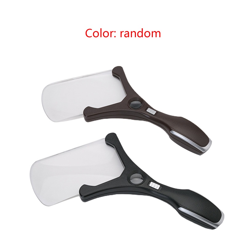 Kính Lúp 2 5X 55X Có Đèn LED Độ Phóng Đại Cao Phù Hợp Cho Đọc Sách Thủ Công