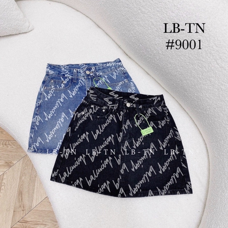 Chân váy jean chữ dáng A