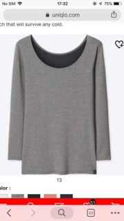 Áo giữ nhiệt Uniqlo Heatech