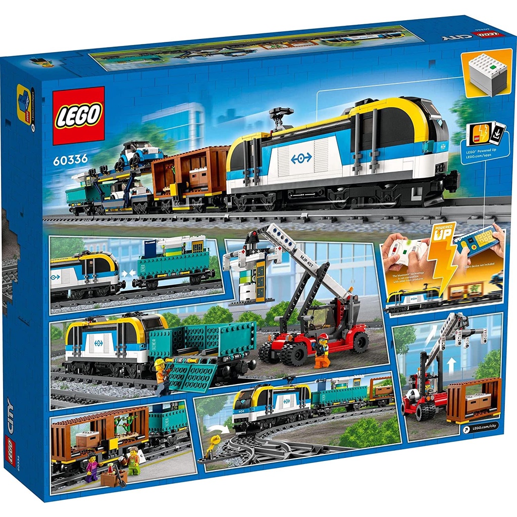 LEGO CITY - 60336 - FREIGHT TRAIN - XE LỬA CHỞ HÀNG