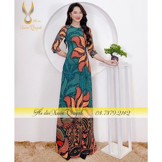 Áo dài Xuân Quỳnh lụa Habutai cao cấp