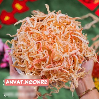 Mực Sợi Hấp Nước Dừa gần 300gram