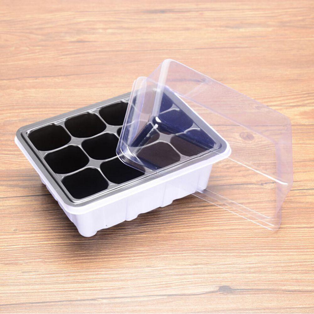 Khay Trồng Cây Mầm 6 / 12 Ngăn Có Nắp Trong Suốt