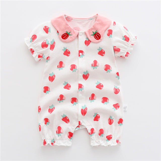 Bộ liền thân cho bé sơ sinh bodysuit cho bé gái body bé gái hàng quảng châu xịn xò