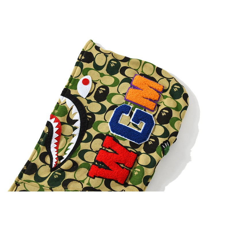 [ FREE SHIP] Áo khoác BAPE * COACH dành cho nam, nữ