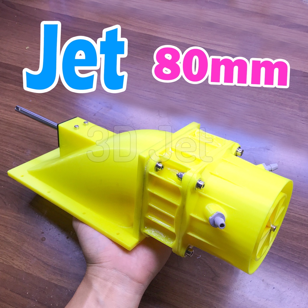 Động cơ Turbo Jet 80mm chế Ván Lướt Sóng