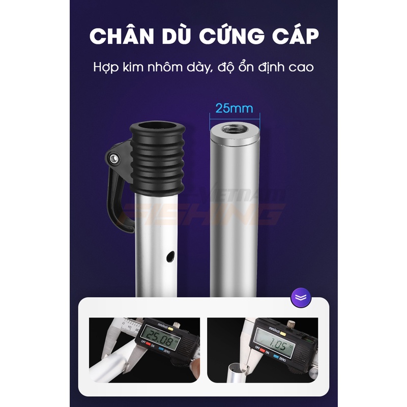 [Chính hãng] [Ảnh thật] Dù Handing Tím chất liệu vải bền.