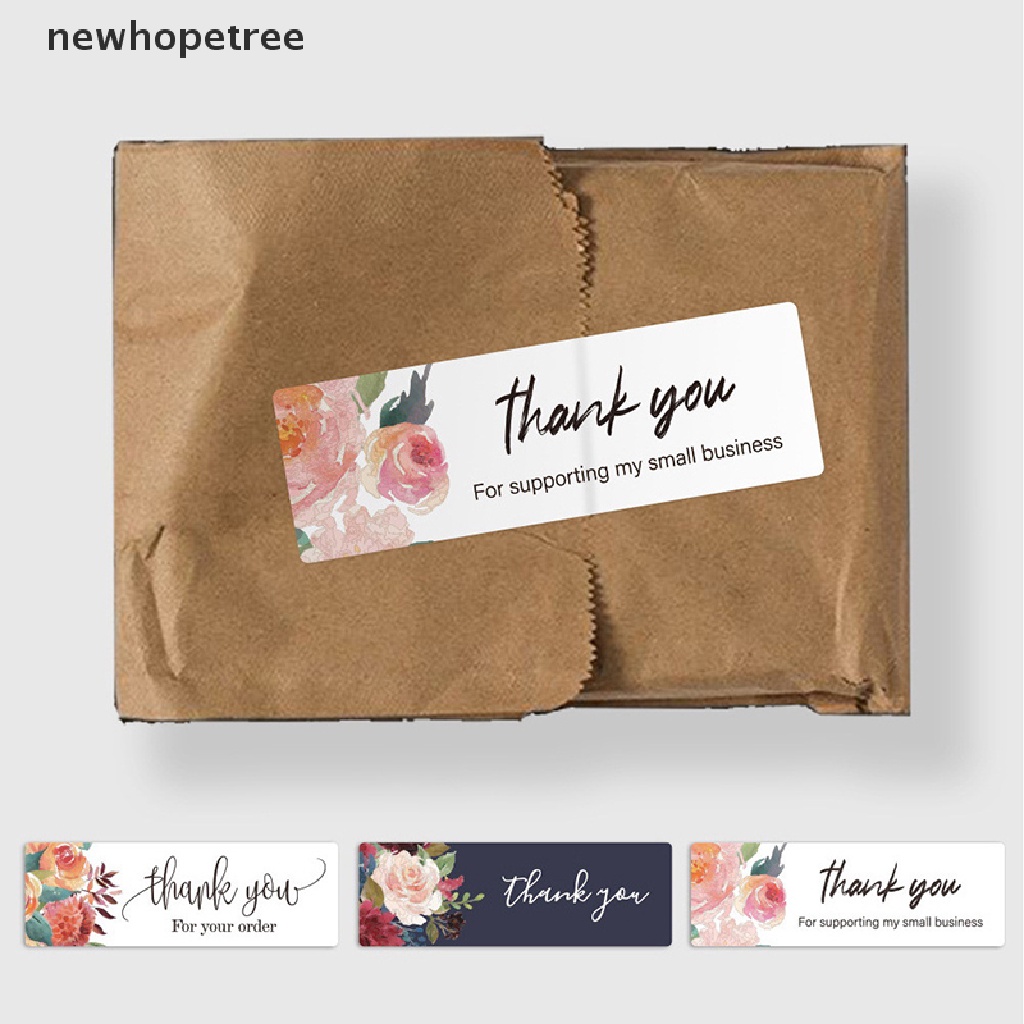 Cuộn 120 Nhãn Dán Niêm Phong Bao Bì In Chữ Thank you for your order