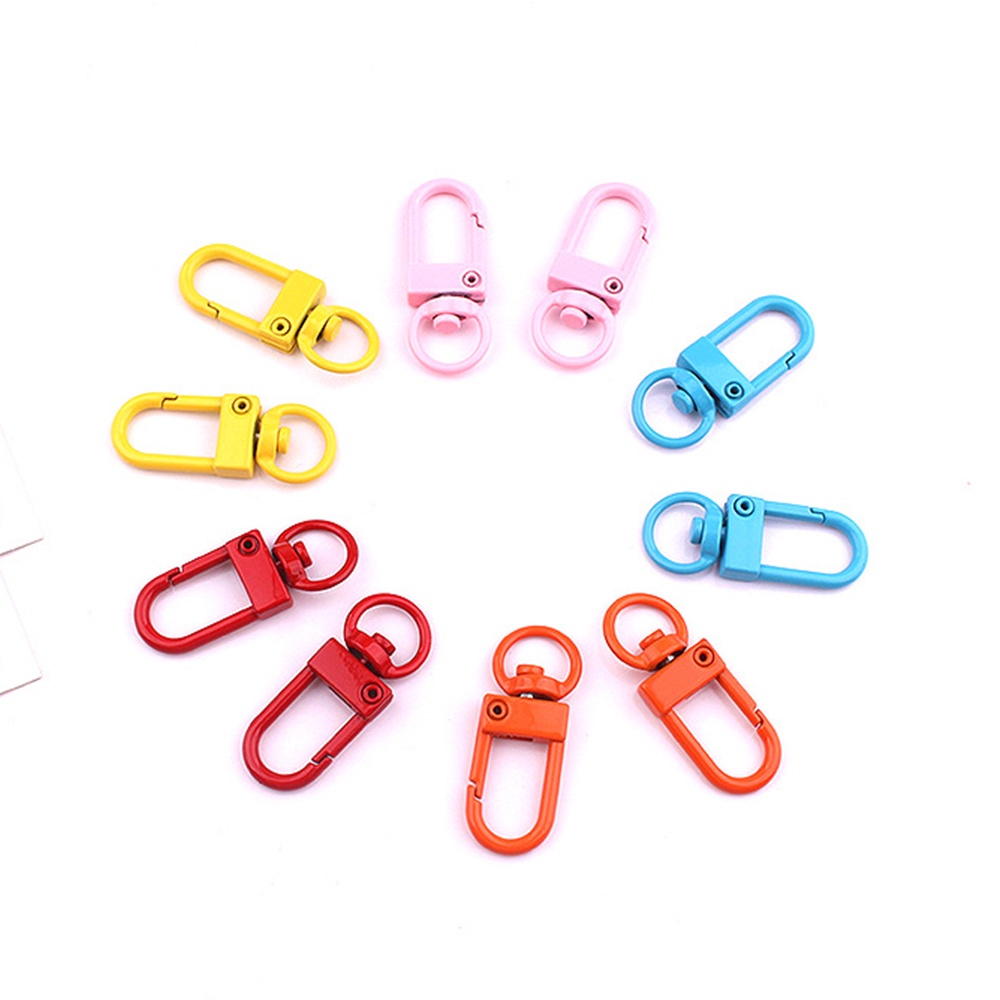 Set 20 Móc Khóa Tôm Hùm Nhiều Màu Làm Đồ Trang Sức Thủ Công Diy