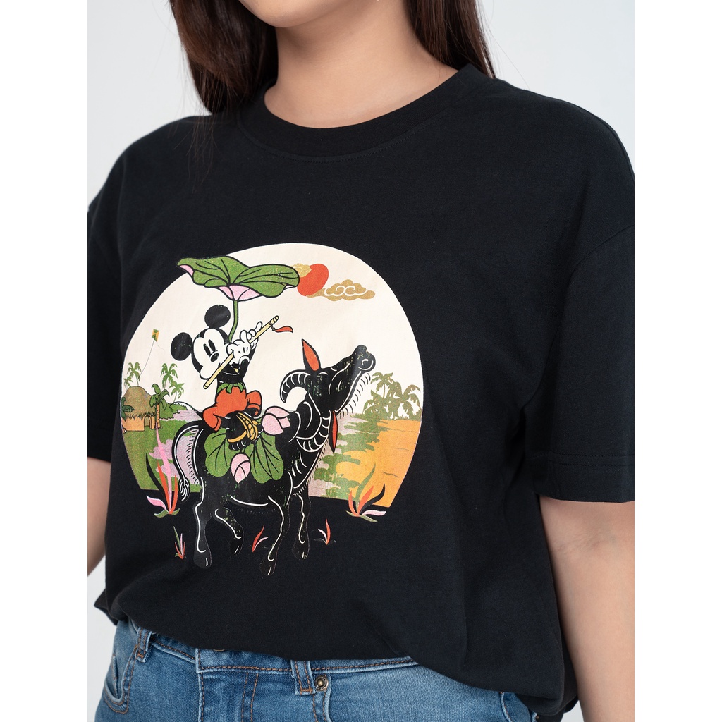 Áo phông người lớn unisex in hình Mickey thời trang CANIFA - 5TS21S003 | BigBuy360 - bigbuy360.vn