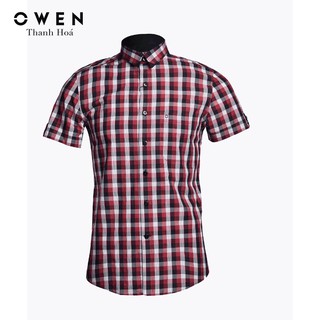 OWEN - Áo sơ mi ngắn tay Owen Kiểu dáng SLIMFIT - AS80774n