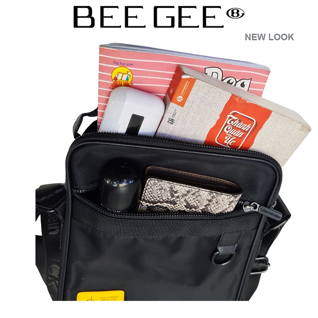 Túi đeo chéo nam dạng hộp chống thấm nước BEE GEE 5111A