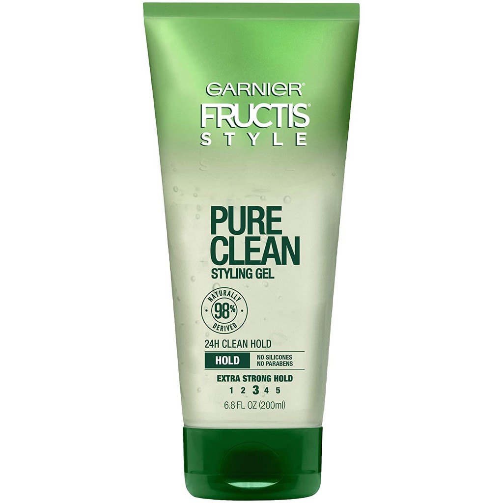 Bill US - Tuýp gel giữ nếp tạo kiểu tóc Garnier Fructis Style Pure Clean Styling Gel