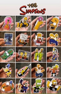 STICKER SIMPSON