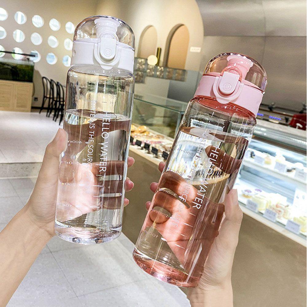 Bình Nước Nhựa Trong Suốt 780ml Thanh Lịch
