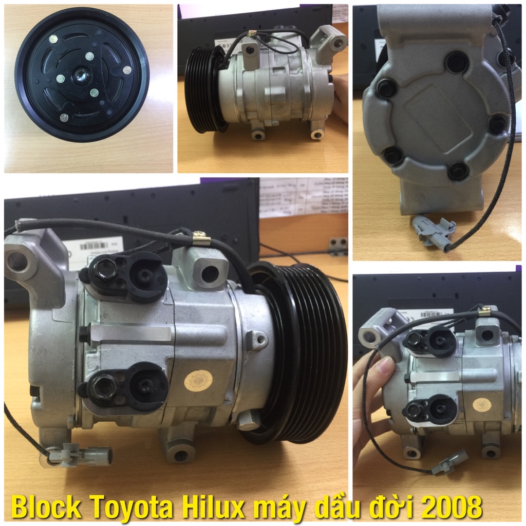 Máy nén Block xe Toyota (Hilux / Camry / Innova)