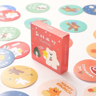 Set 45 Miếng Dán Trang Trí Đa Năng Kiểu Hàn
