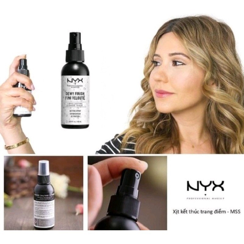 [US] Xịt Khóa Lớp Trang Điểm NYX Long Lasting Setting Spray 60ml [BeNineteen] | BigBuy360 - bigbuy360.vn