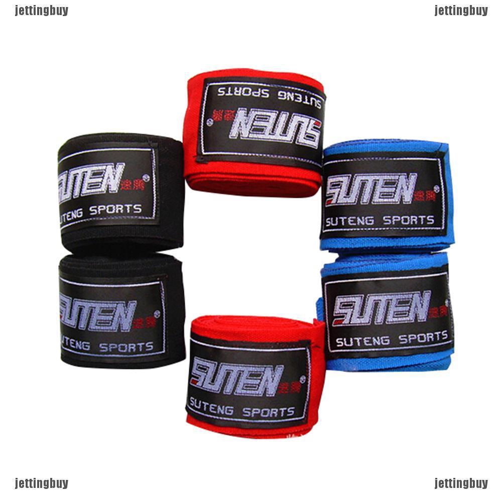JETTING Set 2 băng quấn bảo vệ cổ tay dài 2.5M lý tưởng cho võ MMA Boxing và Muay Thái