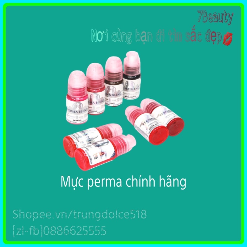 Mực Phun Xăm Perma Blend