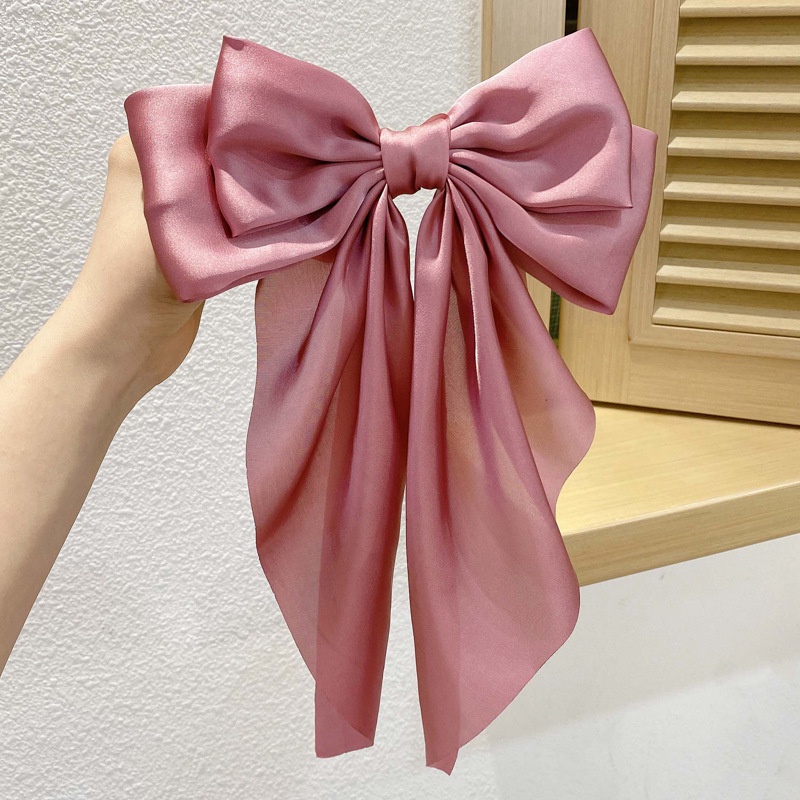 Kẹp Tóc Nơ Đen Siêu Lớn 2022