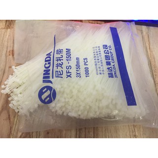 Dây thít, dây rút 15cm gói 1000 cái.