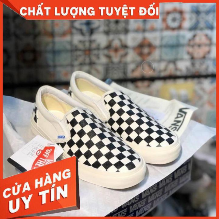 [Xả Lớn] ✨GIÀY LƯỜI VAN CARO ✨ GIÀY NAM NỮ HÀNG ĐẸP ✨FULL SIZE 36-43