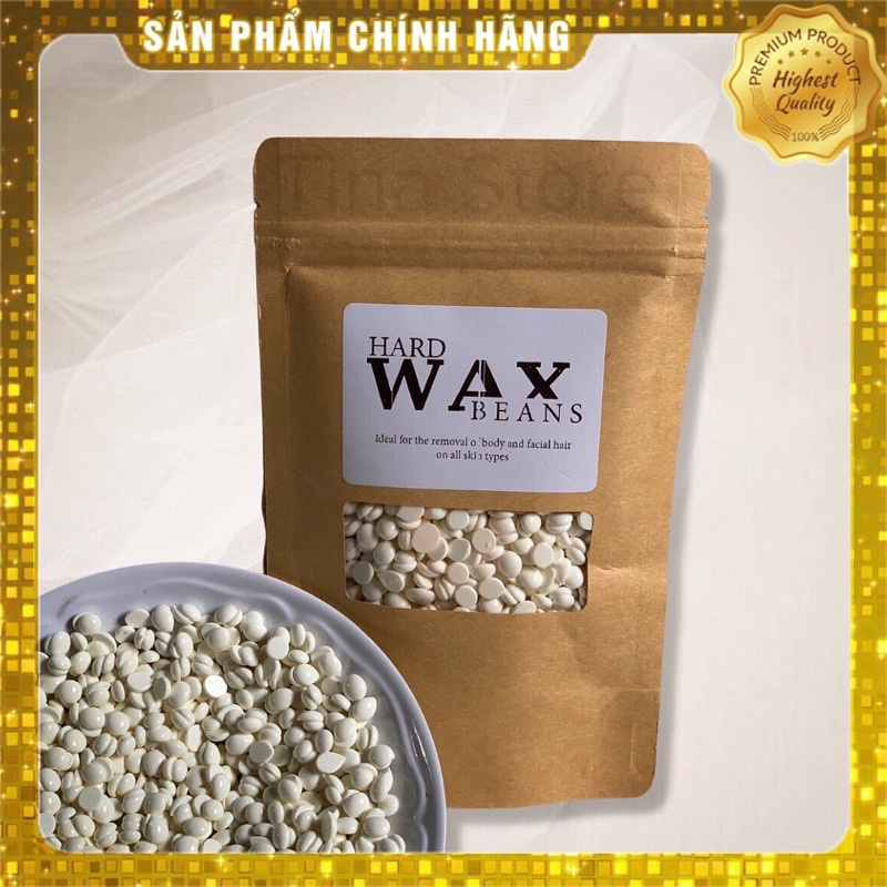 Sáp wax lông ( freeship ) sáp wax nóng hạt đậu dòng premier hard wax beans nhập khẩu cao cấp 100gr - tinastore29