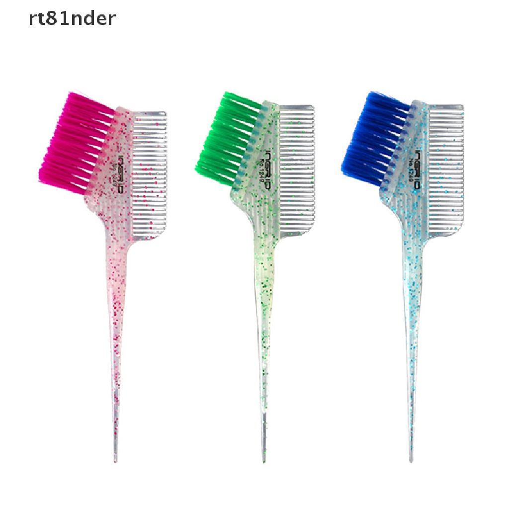 [Hàng mới về] Cọ nhuộm tóc sợi mềm màu kim tuyến thiết kế chuyên nghiệp cho salon