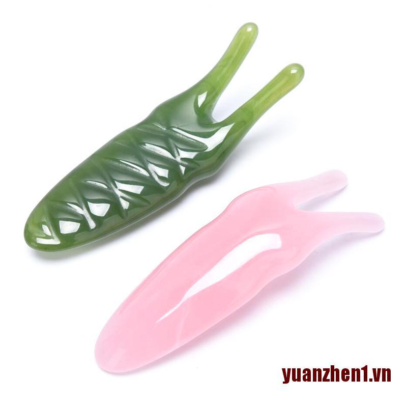 Bảng Mát Xa Gua Sha Pha Lê Tự Nhiên Giảm Nếp Nhăn Cho Mắt / Mũi