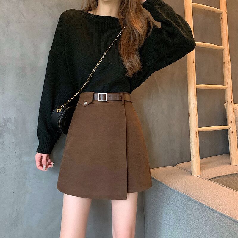 Chân Váy Chữ A Mini Lưng Cao Nhiều Màu Thời Trang Mùa Thu | BigBuy360 - bigbuy360.vn
