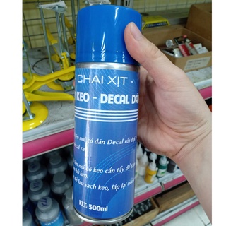 Chai xịt keo decal chuyên dụng