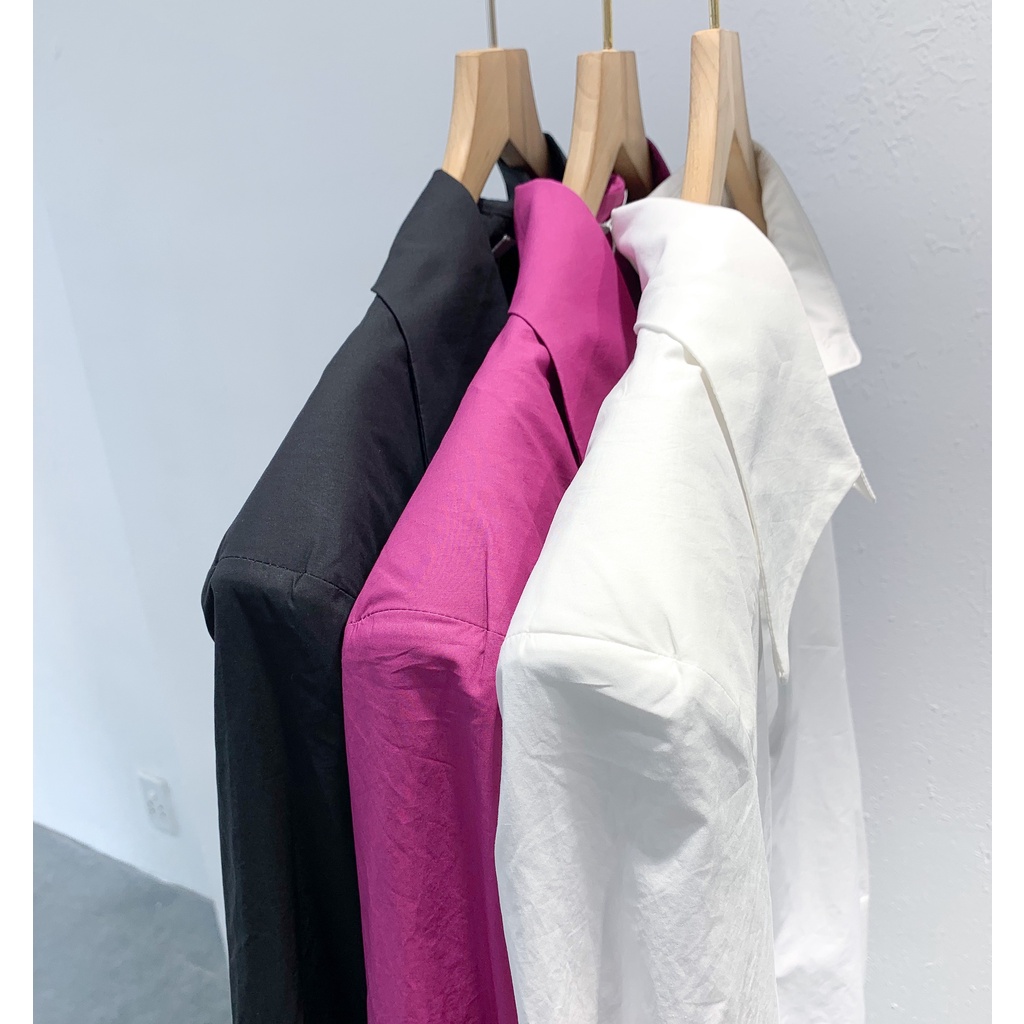 Áo sơ mi trơn có độn vai , The Peace