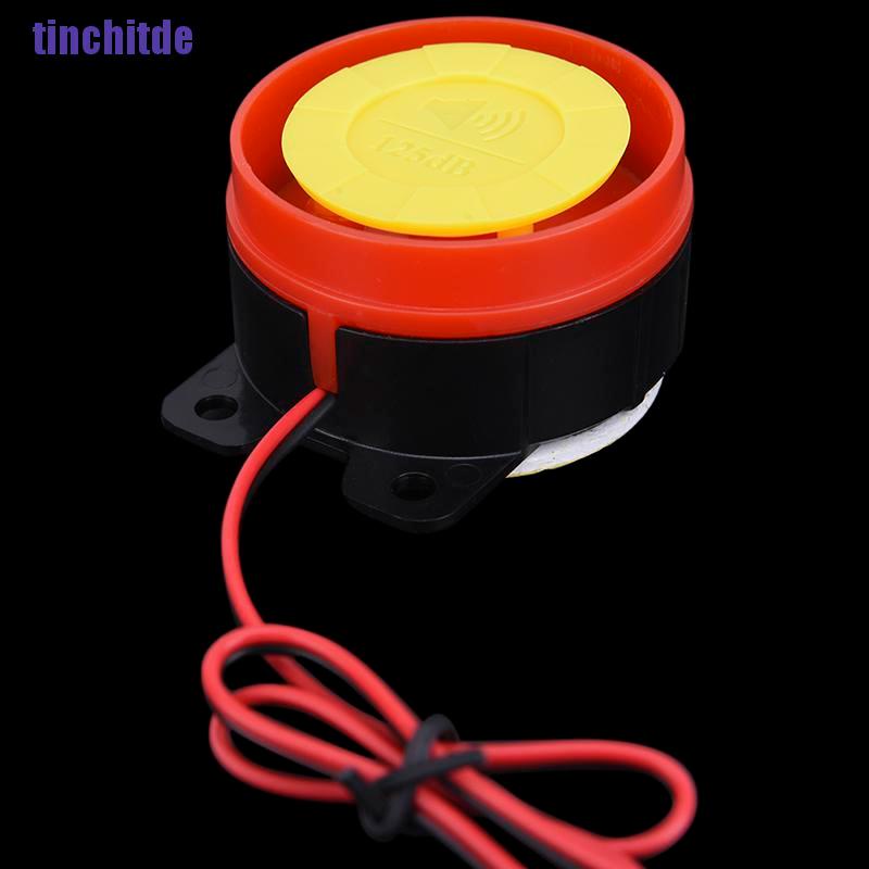 Còi báo động điện tử 125db 12v thông dụng cho xe/ hơi xe máy/ xe tải