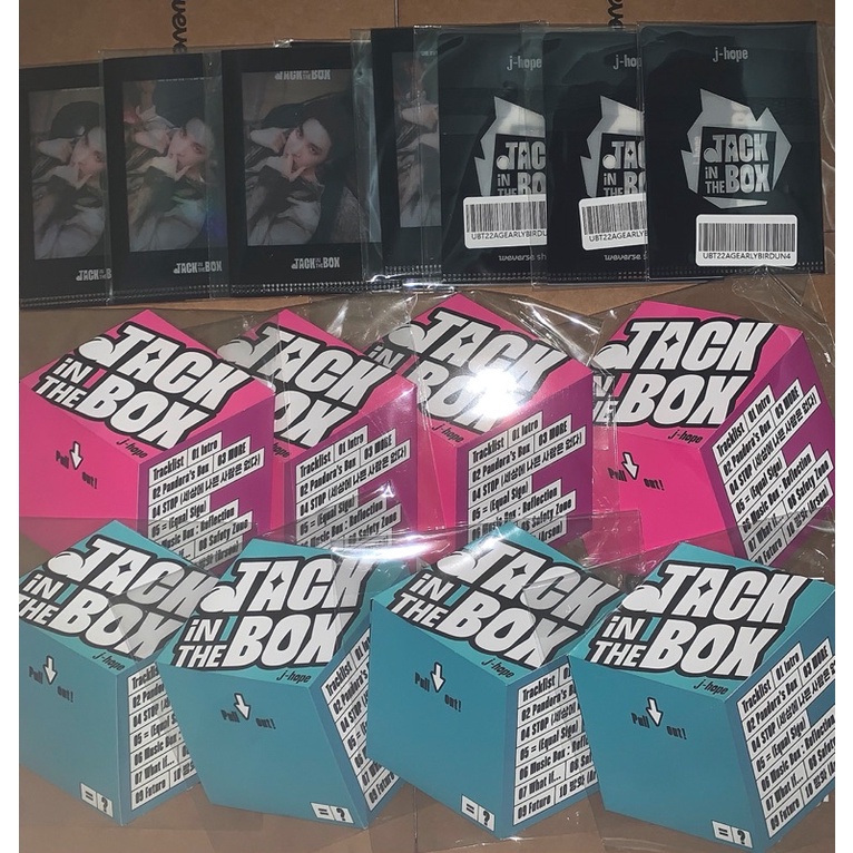 Album ảnh SOLO Jack In The Box J-HOPE BTS Chính Hãng