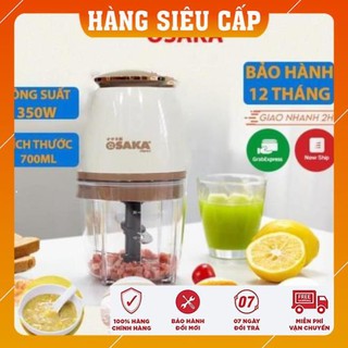 Máy xay đa năng osaka xay thịt, máy xay sinh tố,thịt,cá,rau,củ quả,đá siêu bền