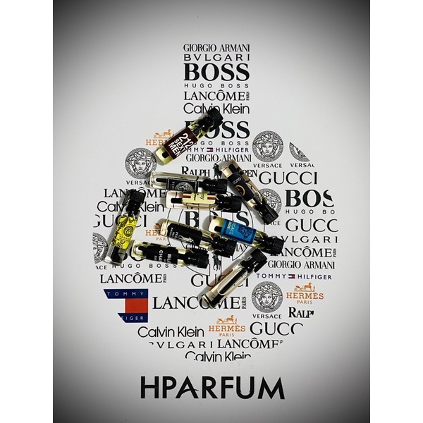 Mẫu thử nước hoa mini nam/nữ mùi ngẫu nhiên, chai chấm 2ml