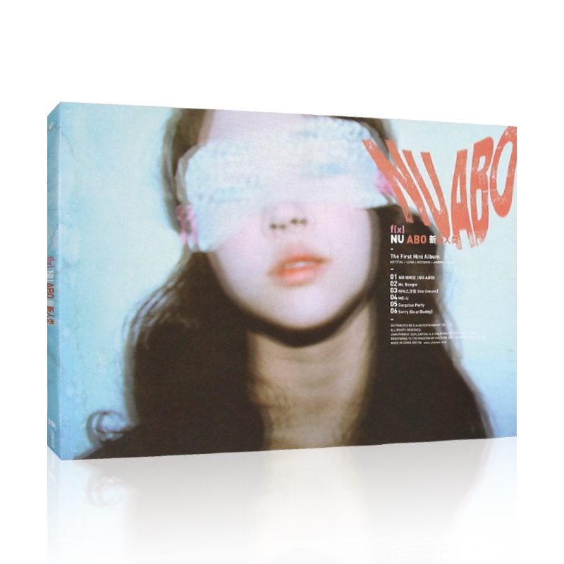 Đĩa cd Album Nhạc Nổi Tiếng Nhật Bản Hàn Quốc f (x): NU ABO (Người Mới)