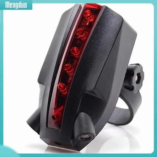 Đèn đuôi xe đạp laser 5 LED cảnh báo xi nhan chuyên dụng