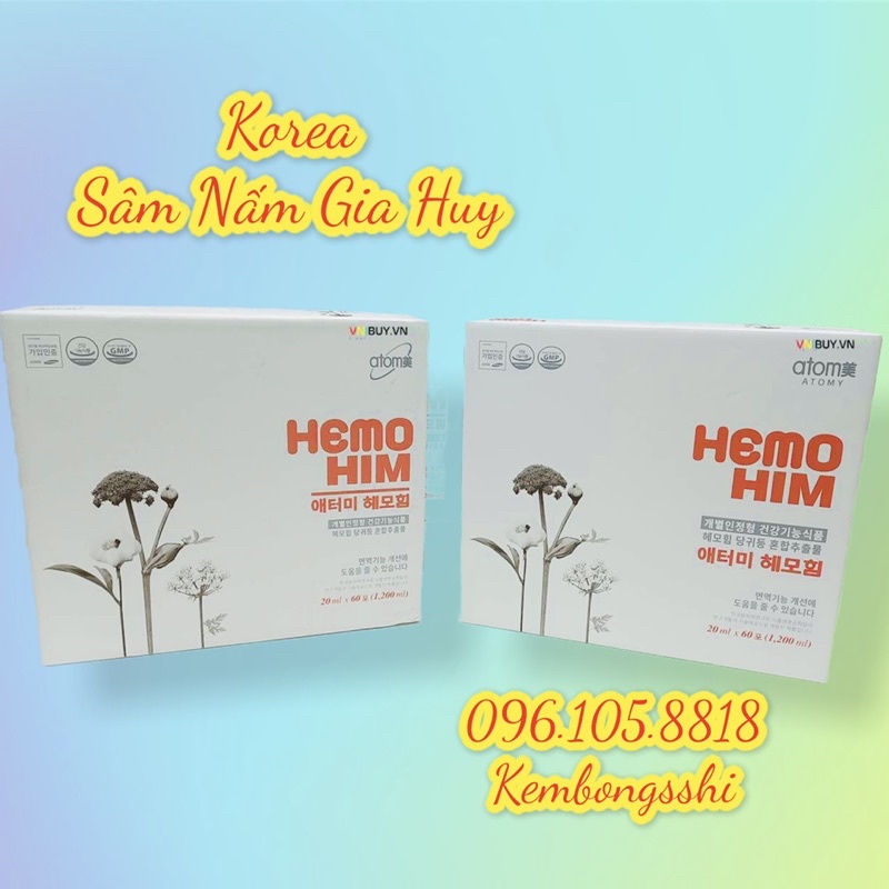 [HÀNG MỚI VỀ] Nước Uống HE.MO.HIM Cao Cấp Hàn Quốc