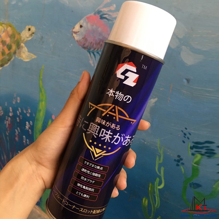 Bình xịt chống thấm CZ Nhật Bản 750ml - Xịt chống thấm giột Tường Nhà, Sân Thượng, Trần Mái