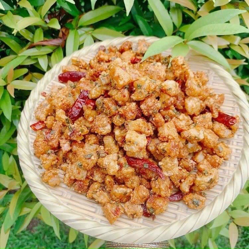 Tóp mỡ mắm tỏi thơm ngon đậm vị 200 gam Đồ Ăn Vặt Sài Gòn Đặc Sản