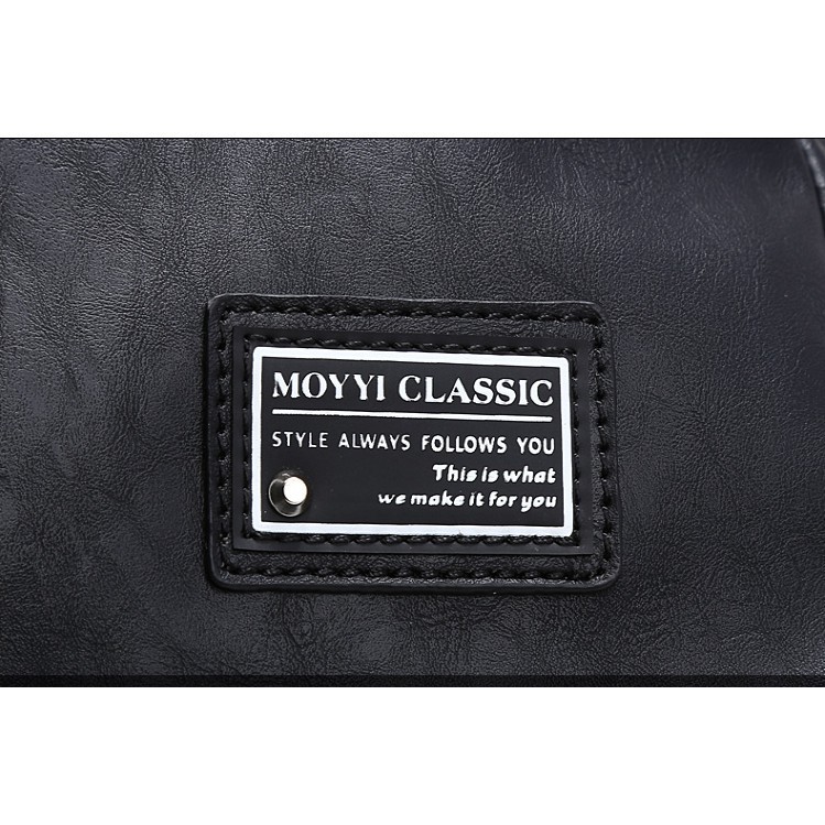 Túi da du lịch xách tay thời trang Moyyi Classic for men - Gia dụng SG