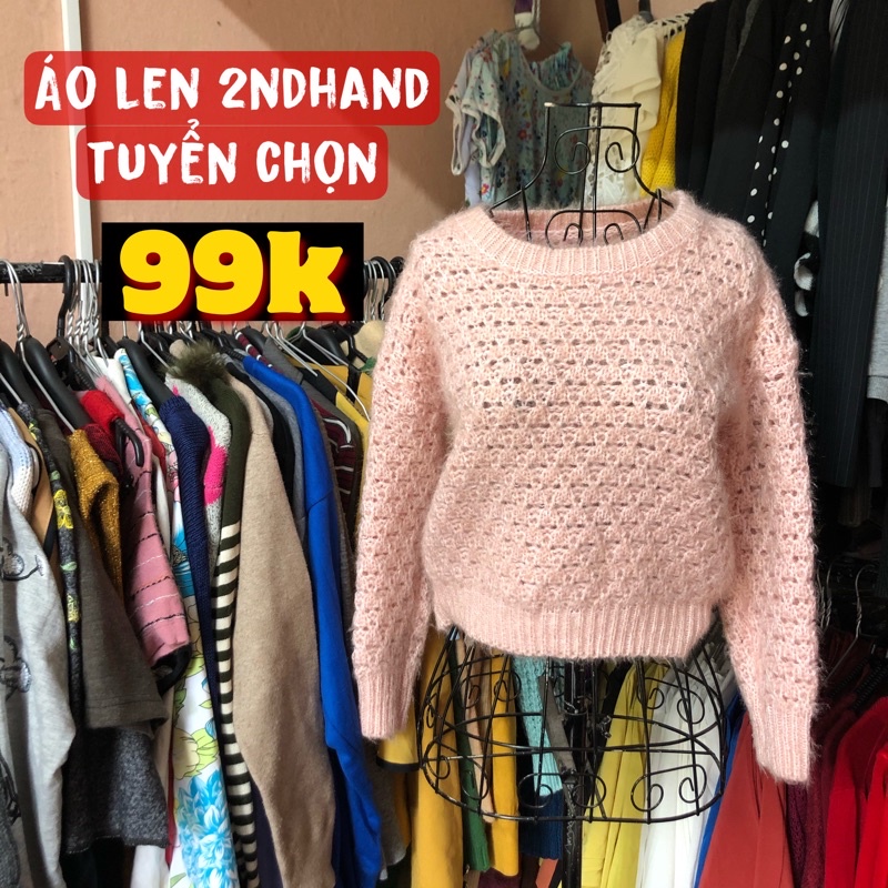 ÁO LEN 2NDHAND TUYỂN CHỌN ĐỒNG GIÁ 99k - Hàng thùng hàng si đẹp